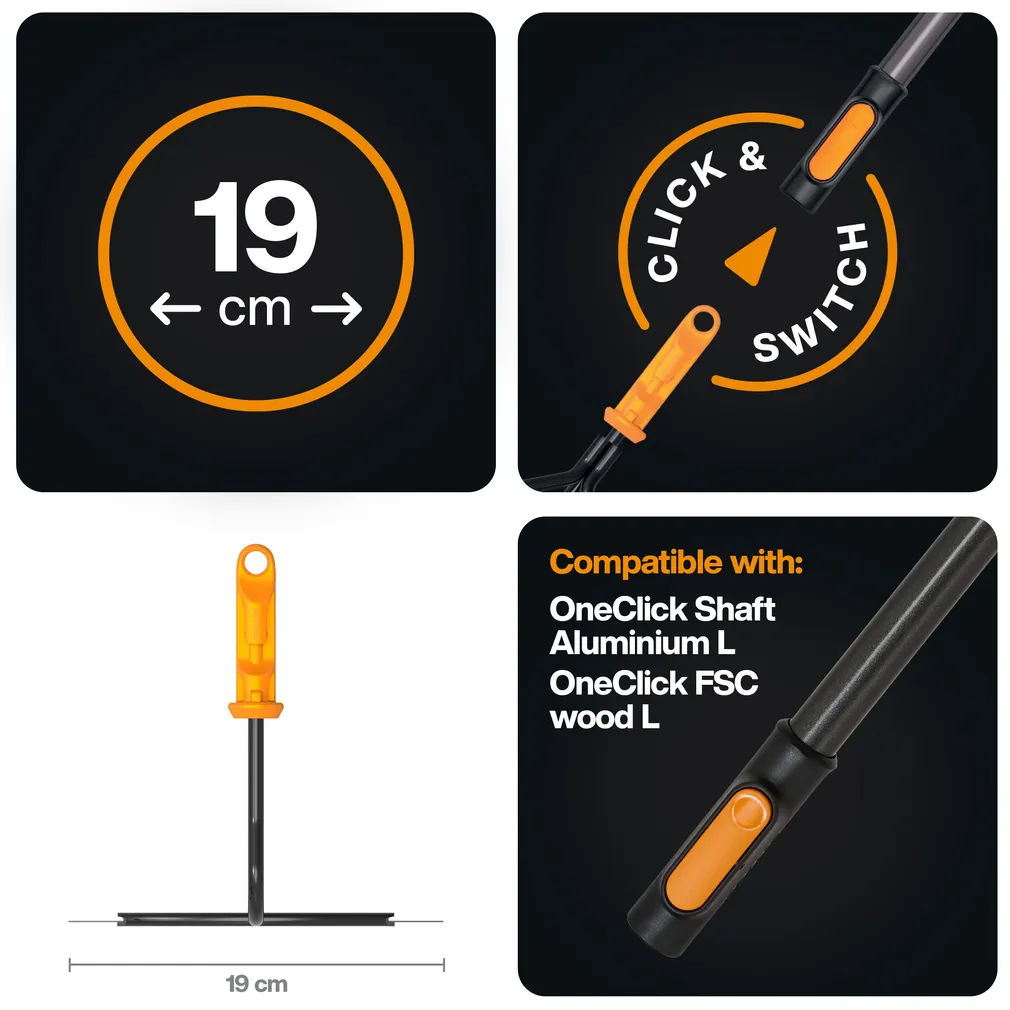 UMBROHUKÕBLAS FISKARS ONECLICK