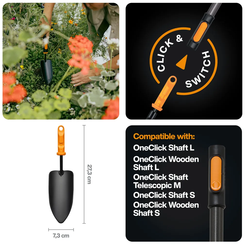 AIAKÜHVEL FISKARS ONECLICK