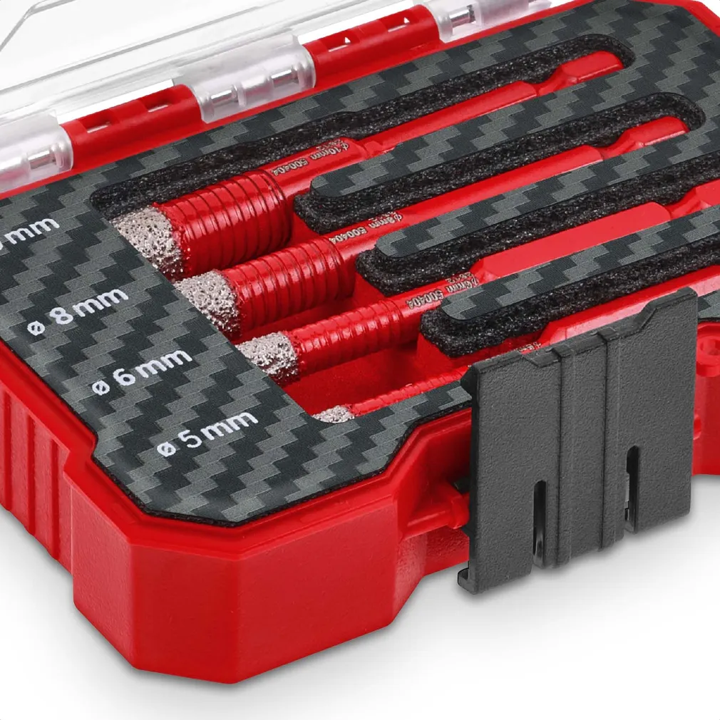 TEEMANTPUURIDE KOMPLEKT EINHELL XS-CASE 4-OSALINE