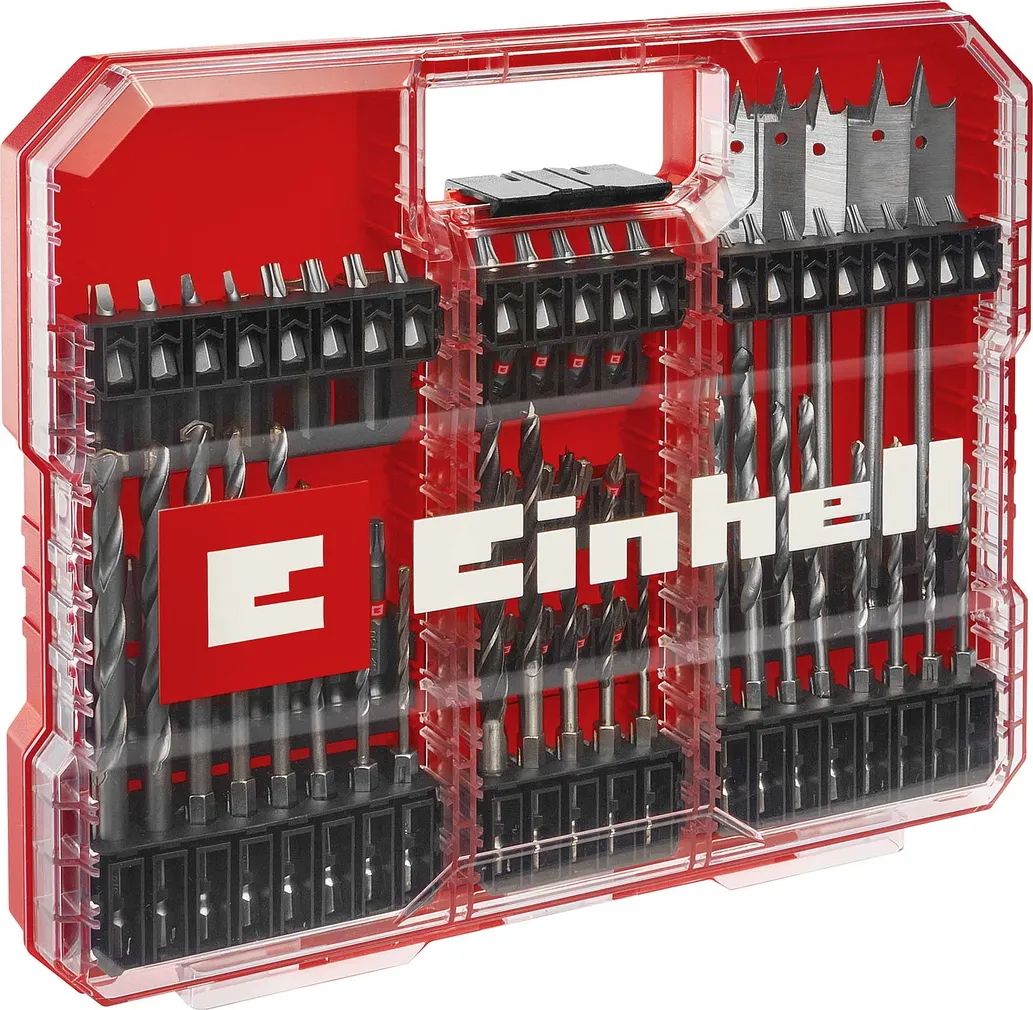 OTSIKUTE JA PUURIDE KOMPLEKT EINHELL XL-CASE 95-OSALINE