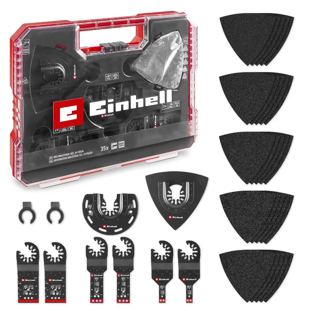 TERADE KOMPLEKT MULTITÖÖRIISTALE EINHELL METALL 40-OSALINE