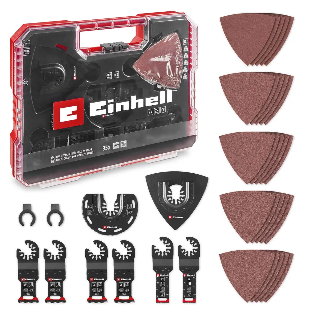 TERADE KOMPLEKT MULTITÖÖRIISTALE EINHELL PUIT 40-OSALINE