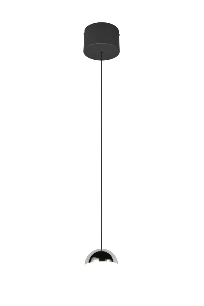 RIPPVALGUSTI REALITY SENTA LED MATT MUST/KROOM