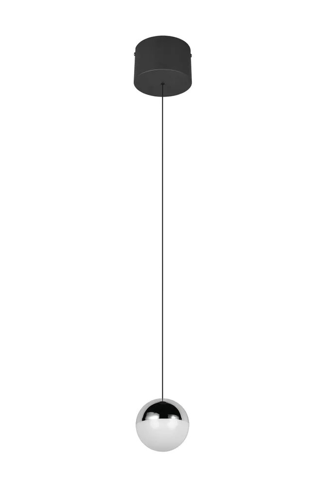RIPPVALGUSTI REALITY SENTA LED MATT MUST/KROOM