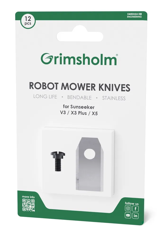LÕIKETERADE KOMPLEKT GRIMSHOLM SUNSEEKER V3/X3/X5 12-OSALINE