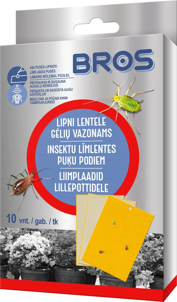 LIIMPÜÜNIS LILLEPOTILE BROS 10TK PAKIS