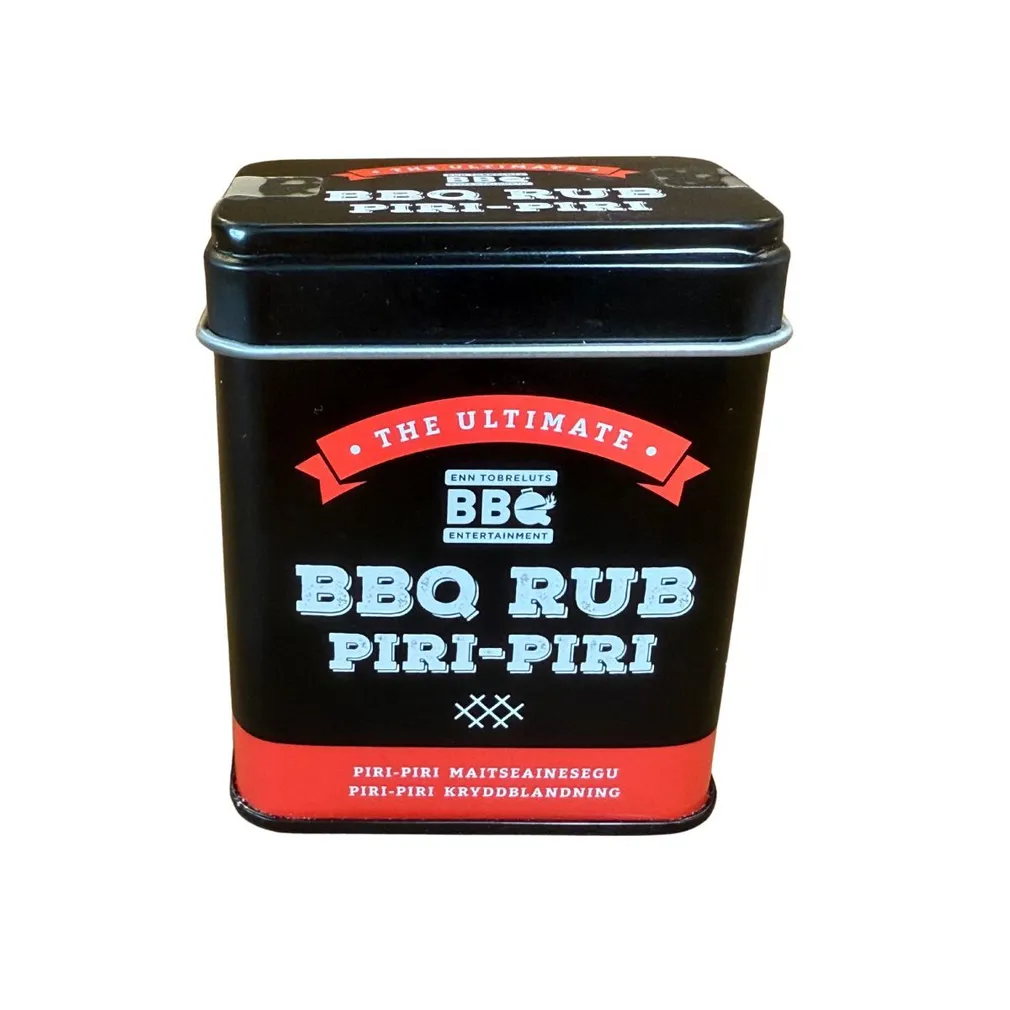 MAITSEAINESEGU RUB PIRI PIRI BBQ ENTERTAINMENT & ENN TOBRELUTS 150G
