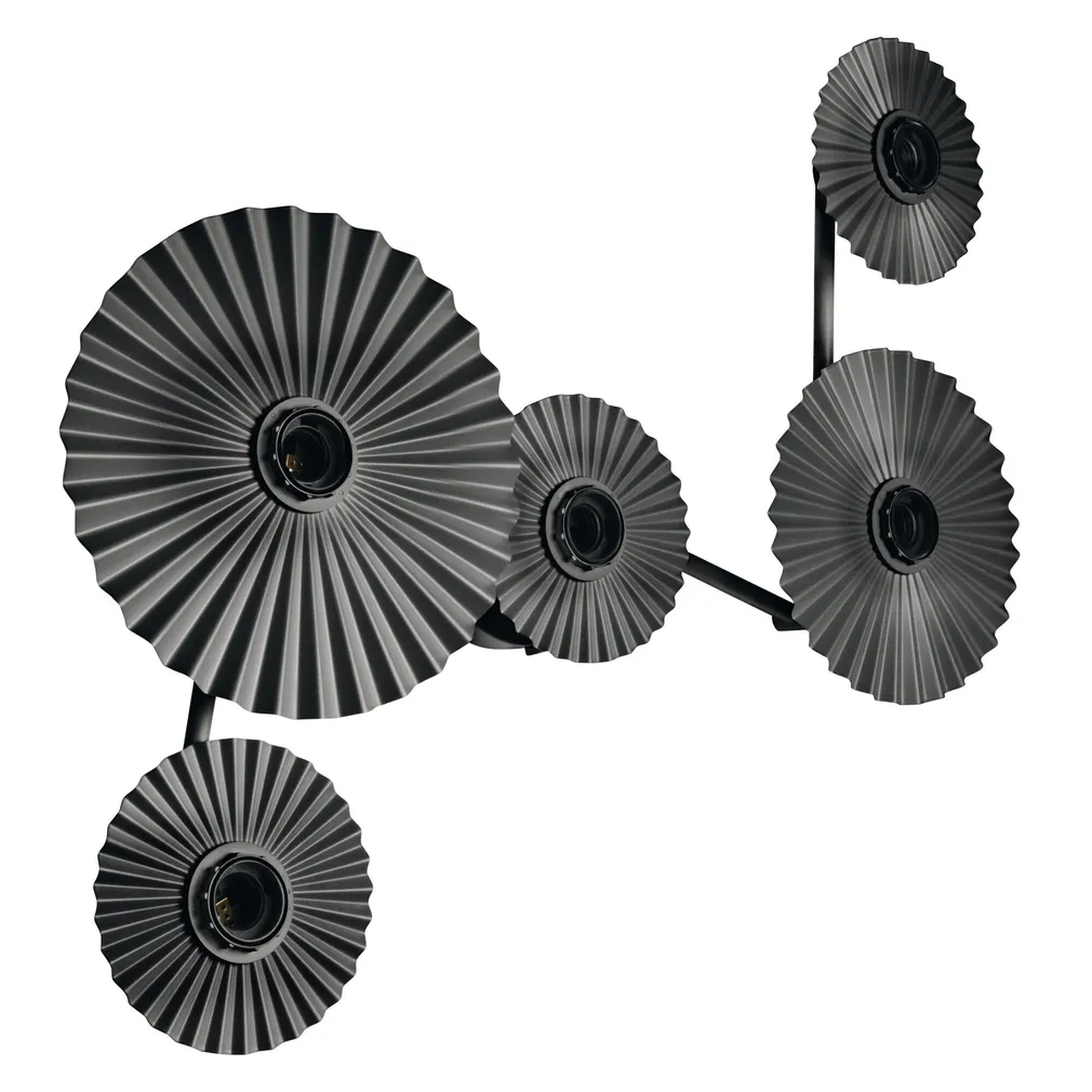 SEINALAMP OSRAM DECOR PLISSE WALL 5XE27 TUME HALL