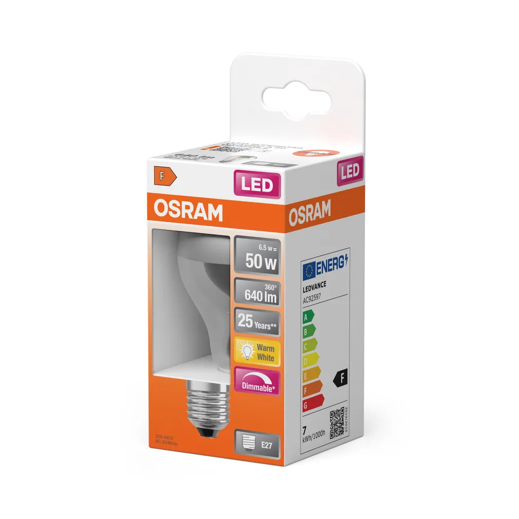 LED LAMP OSRAM SUPERSTAR CLASSIC FILAMENT MIRROR DIM 6,5W E27