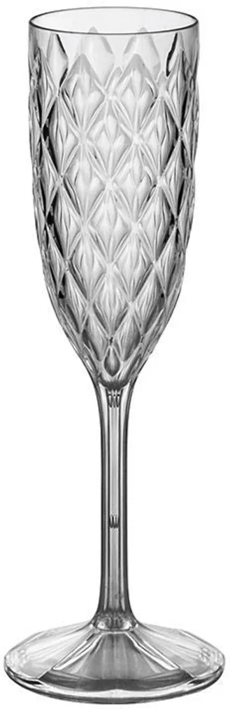 ŠAMPANJAPOKAAL 200ML PLASTIK LÄBIPAISTEV