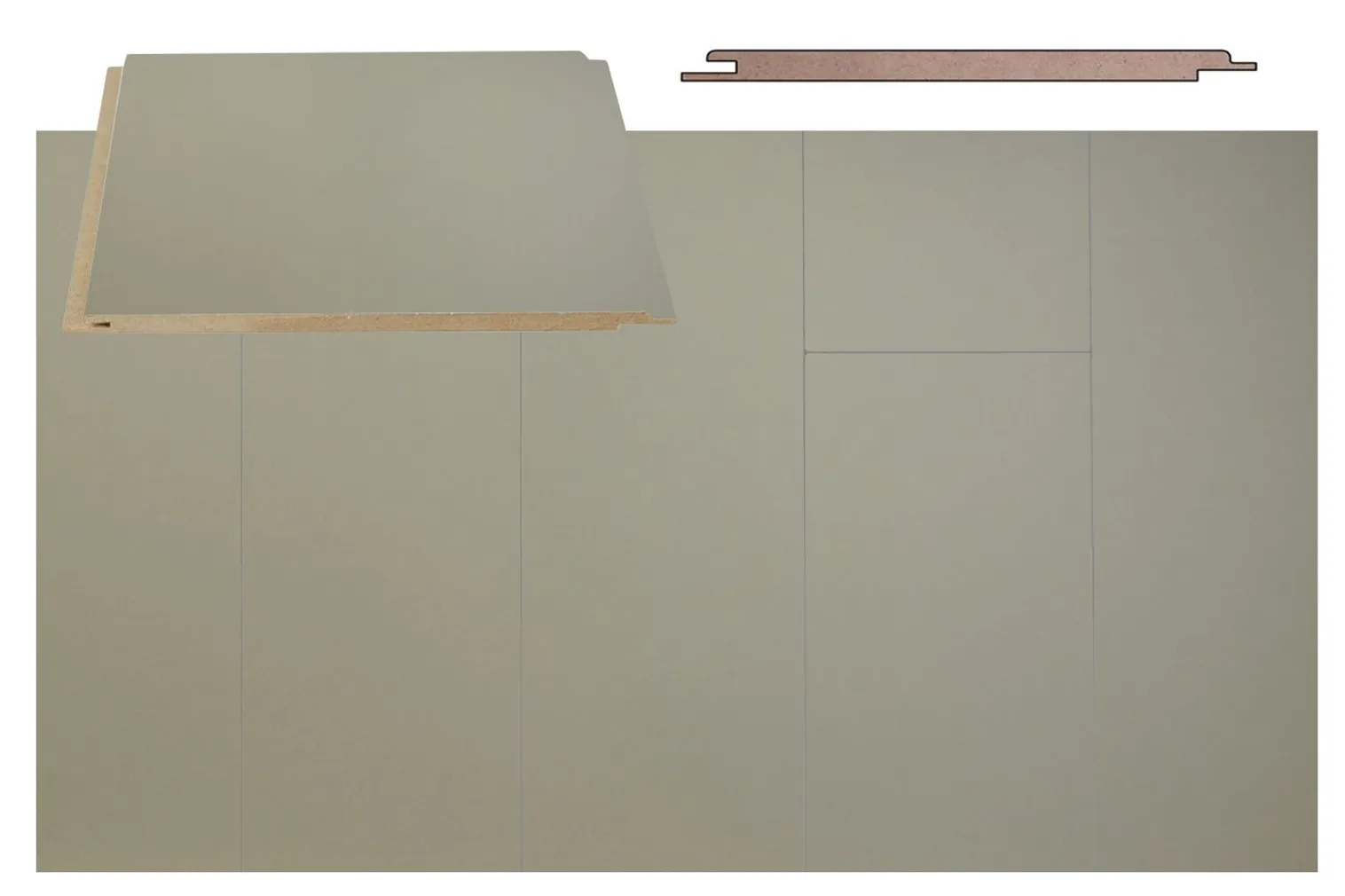 LAEPANEEL DARNA MDF 6X160X1200MM OLIIVIROHELINE 1,54M² PAKIS