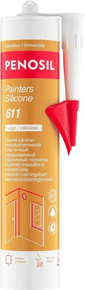 VIIMISTLUSHERMEETIK PENOSIL PAINTERS SILICONE 611 VALGE 300ML