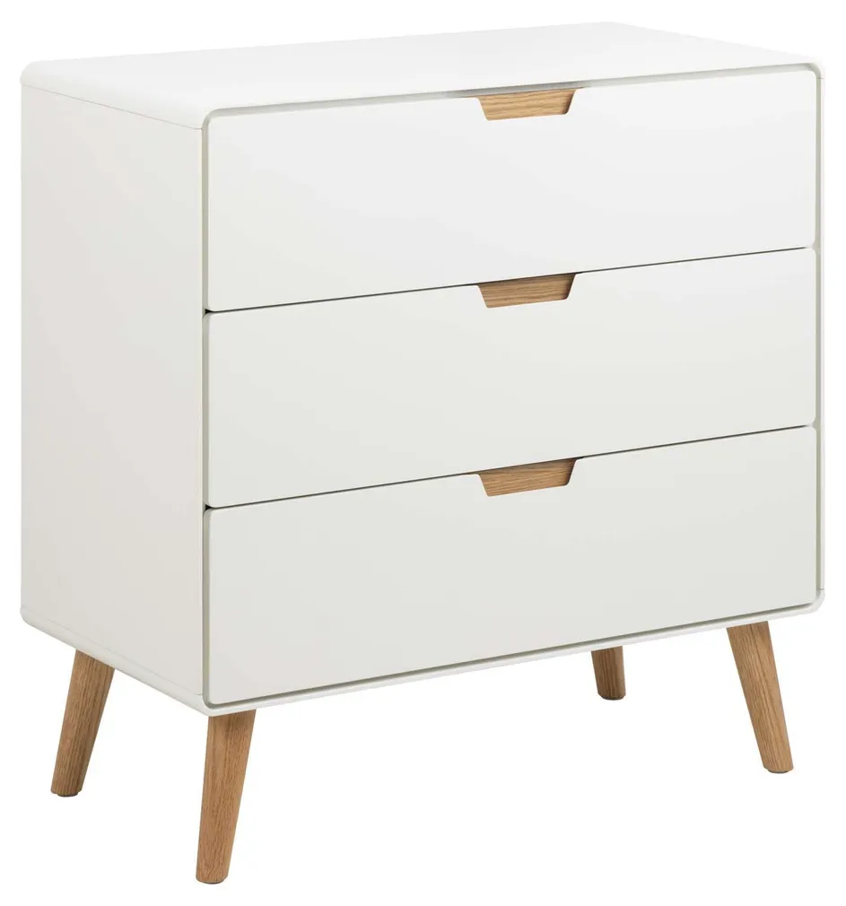 KUMMUT LOWELL 80X40XH80CM, VALGE