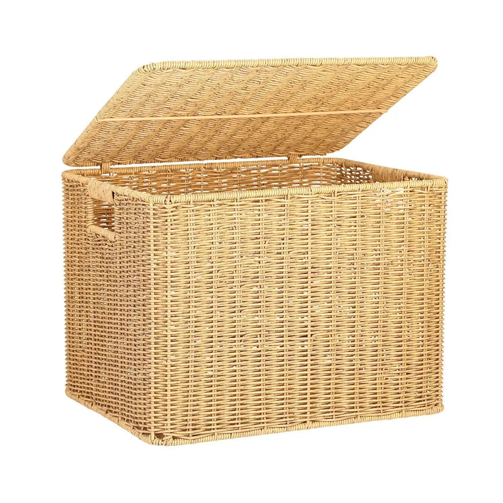KORV BASILE 42.5X34XH31CM, HELEPRUUN