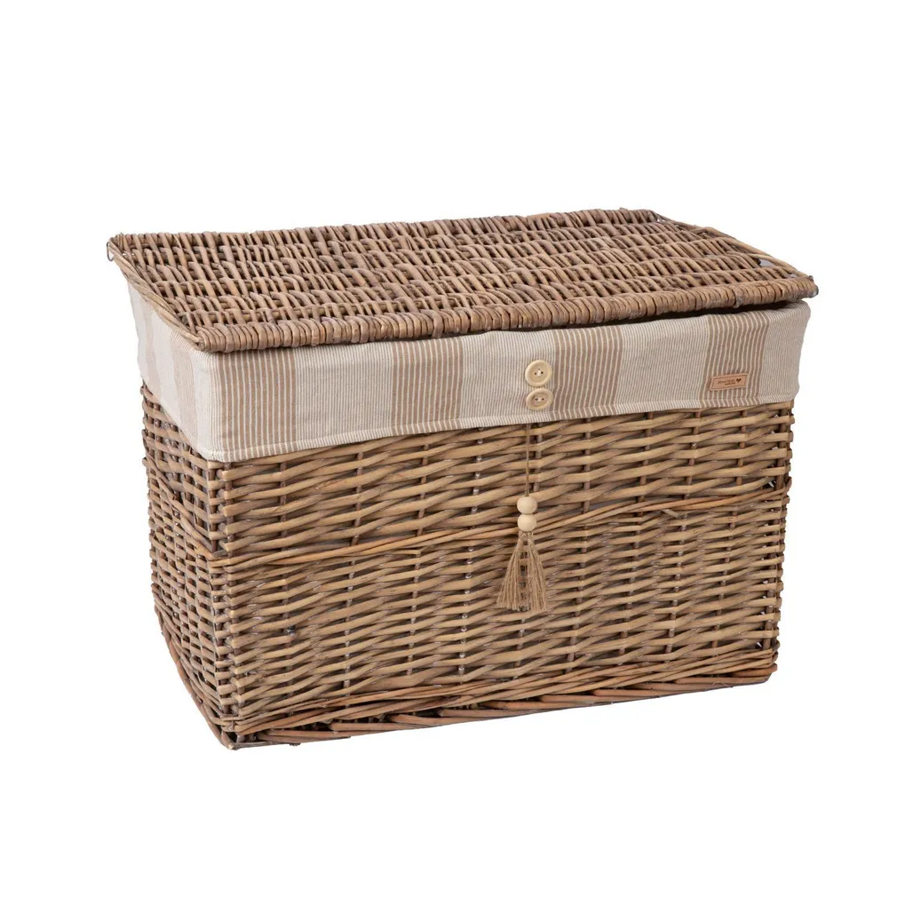 KORV WILLI STRIPE 60X40XH40CM