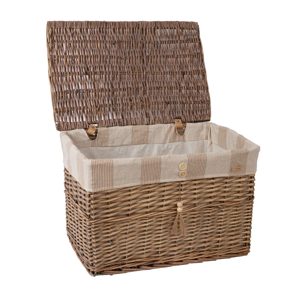 KORV WILLI STRIPE 60X40XH40CM