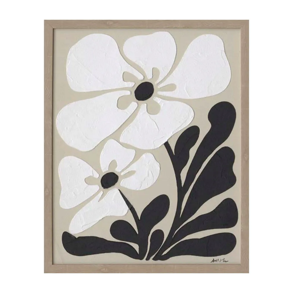 MAAL RAAMIGA 40X50CM, LILLED 2