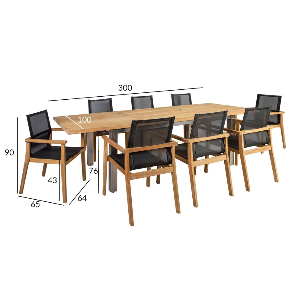 SÖÖGILAUAKOMPLEKT NAUTICA 8-TOOLIGA 13259