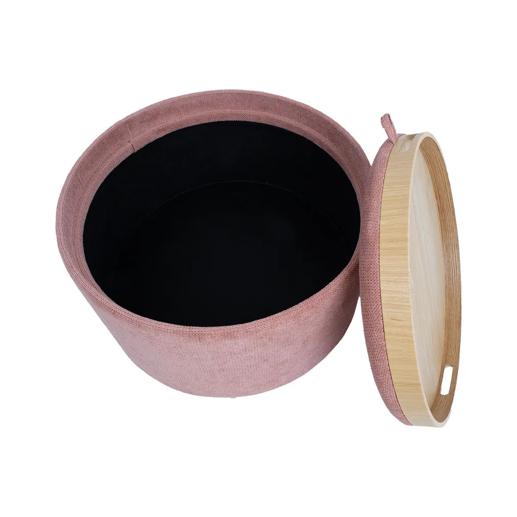 TUMBA/LAUD HIRO D56XH42.5CM, ROOSA, PANIPAIGAGA