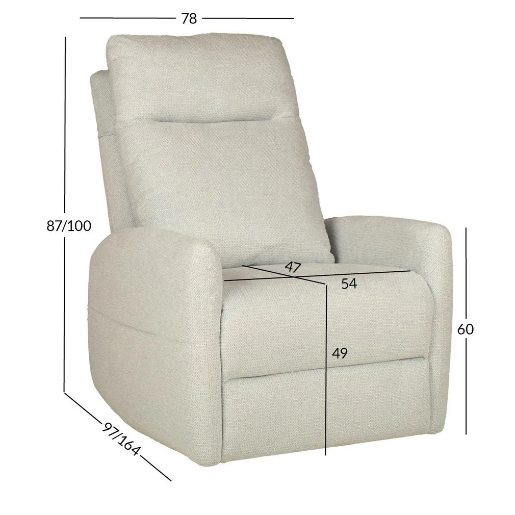 TUGITOOL KATY ELEKTRILINE RECLINER + MASSAAŽ