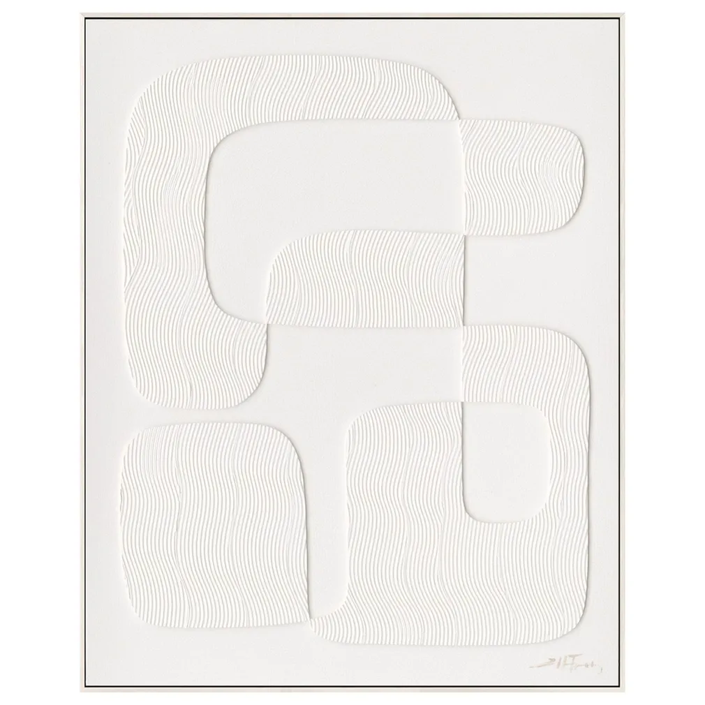 MAAL RAAMIGA 80X100CM, VALGE KUJUND