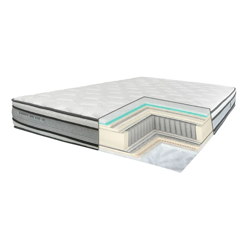 VEDRUMADRATS HARMONY DUO KING 160X200XH30CM, KAHEPOOLNE