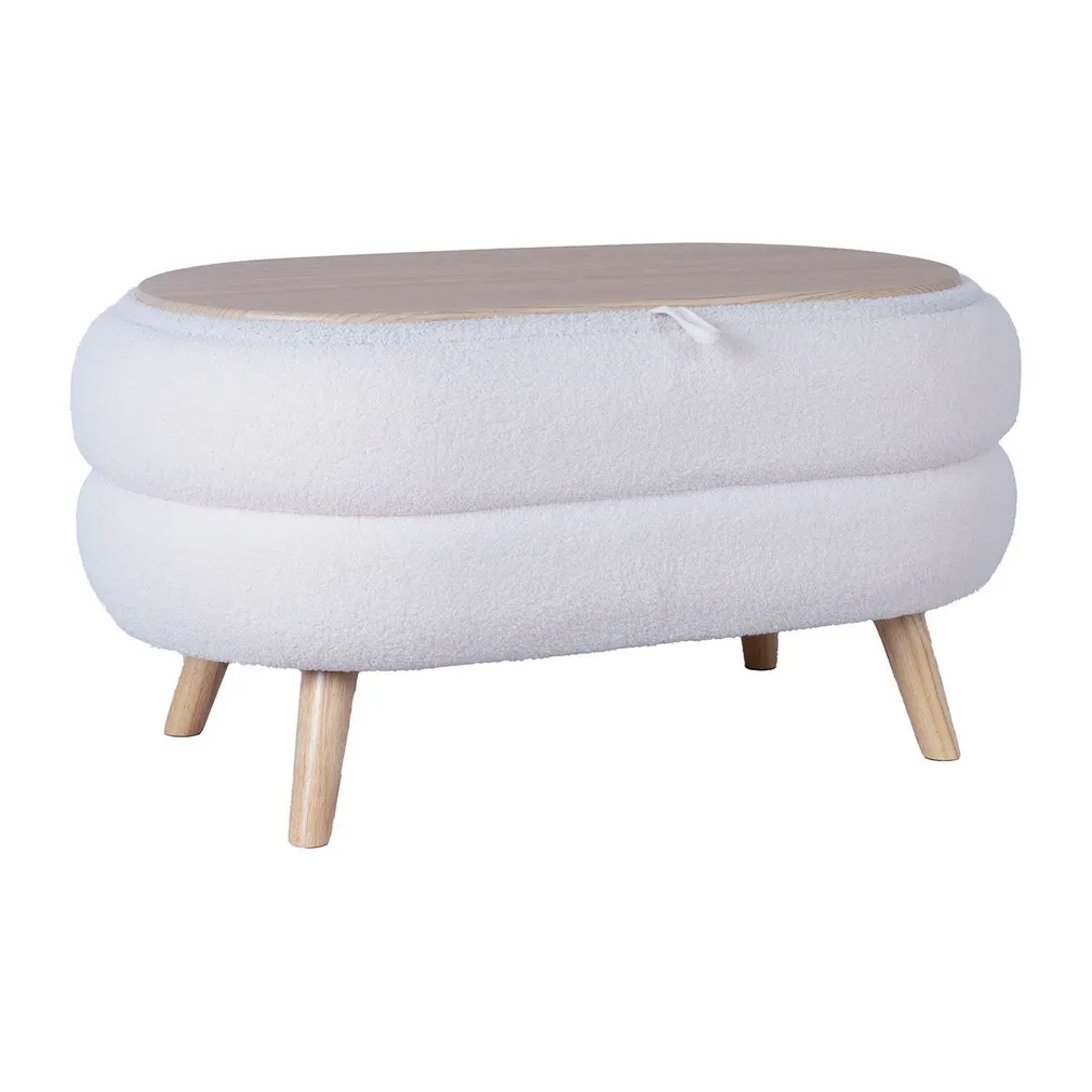 TUMBA/LAUD HANA 87X48.5XH46CM, VALGE, PANIPAIGAGA