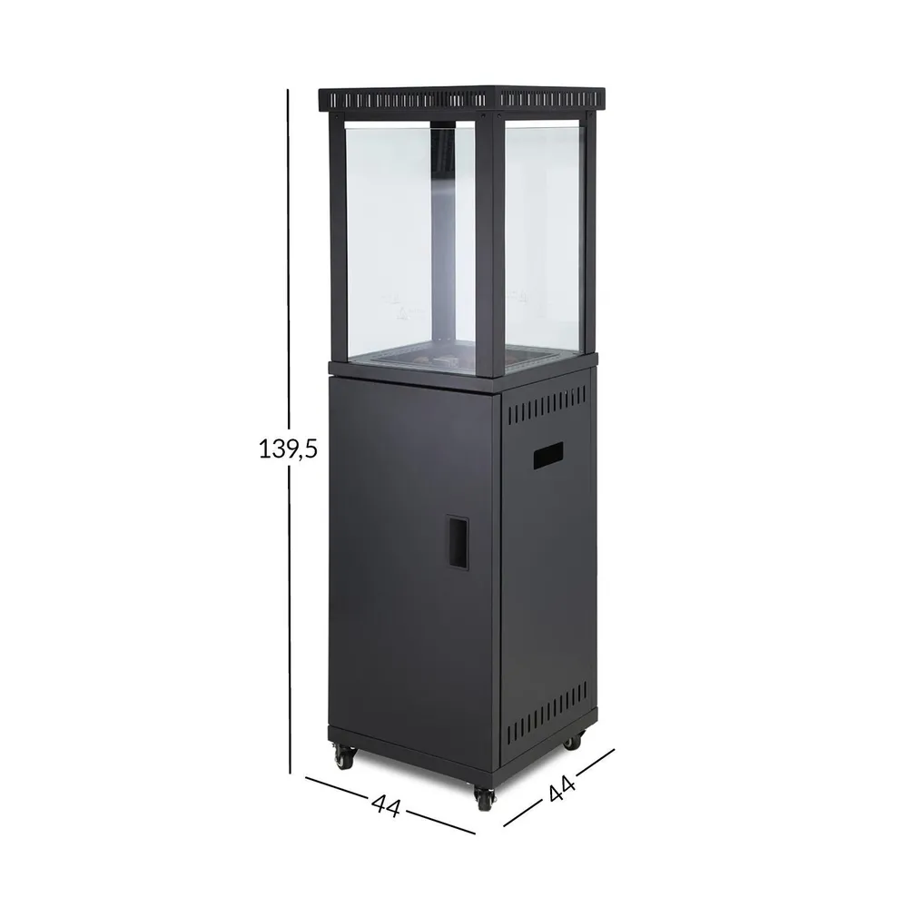 GAASISOOJENDI HEKLA 44X44XH139.5CM, 11KW