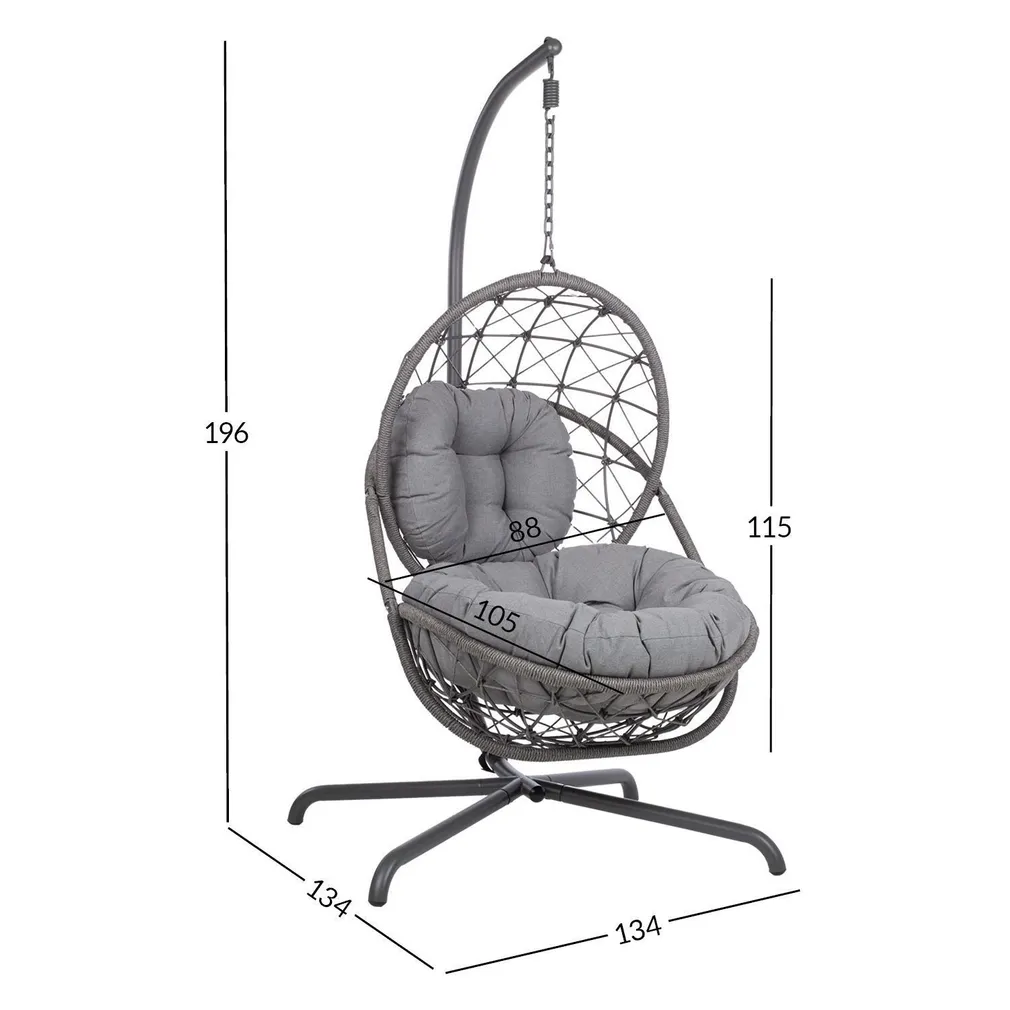 RIPPTOOL AMARA 134X134XH196CM, HALL