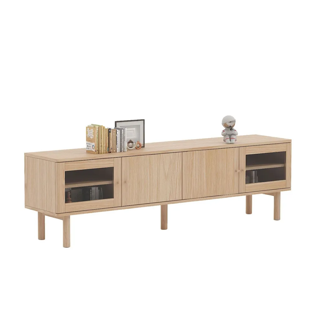 TV-LAUD HANSEN 160X40XH55CM, MELAMIIN