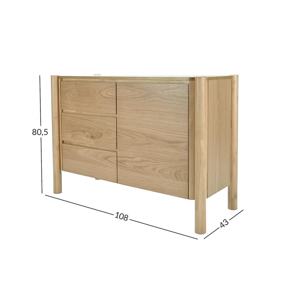 KUMMUT GARDENIA 108X43XH80.5CM, TAMM