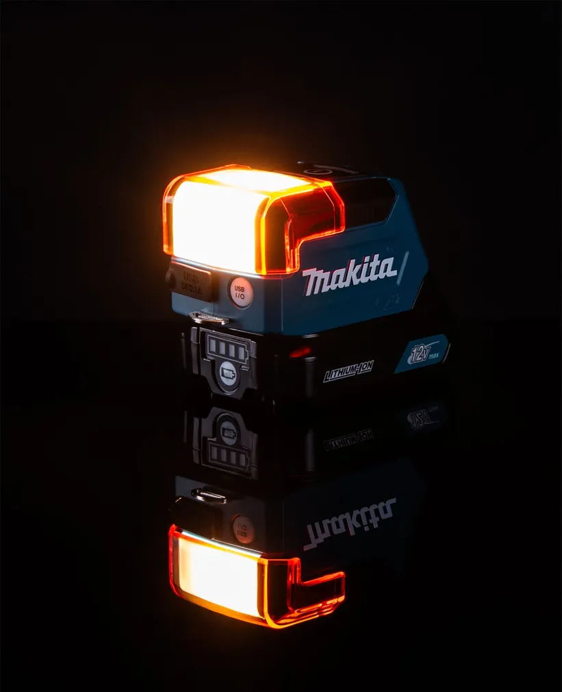AKULAMP MAKITA ML107 12V 100/200LM USB ILMA AKU JA LAADIJATA