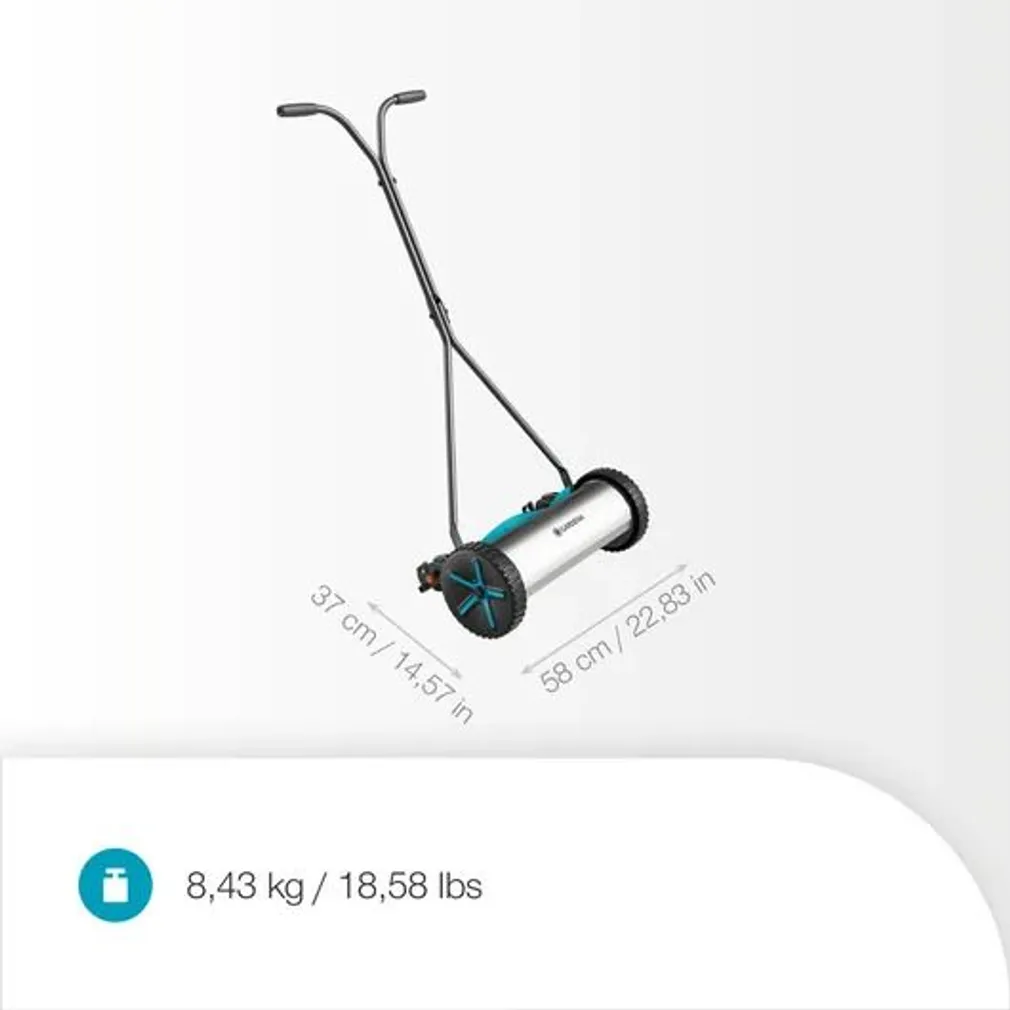 TRUMMELNIIDUK GARDENA COMFORT 400 KÄSITSI LÜKATAV