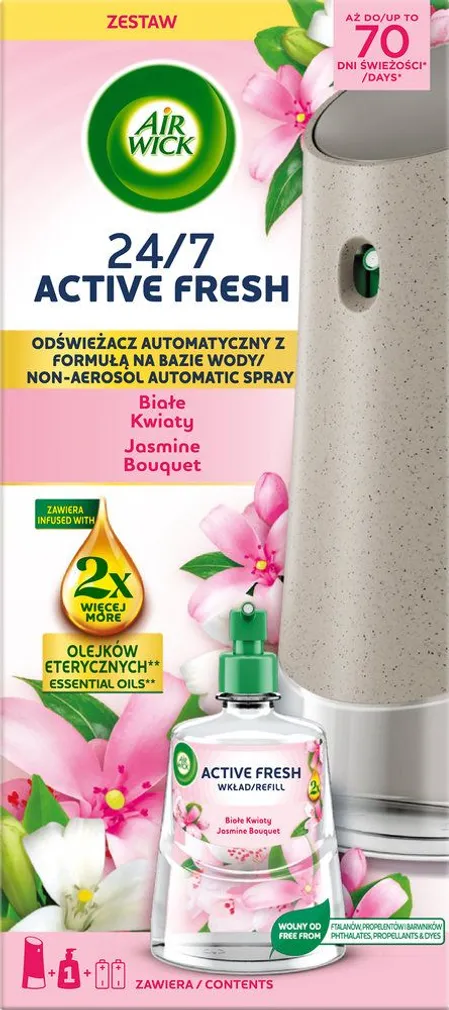 ÕHUVÄRSKENDAJA KOMPLEKT AIR WICK JASMINE BOUQUET 228ML