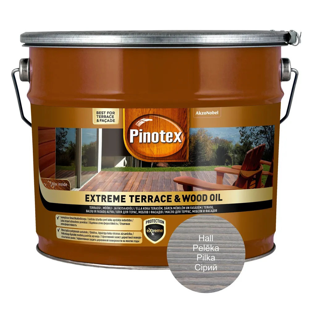 PUIDUÕLI PINOTEX EXTREME TERRACE & WOOD OIL 10L KIVIHALL