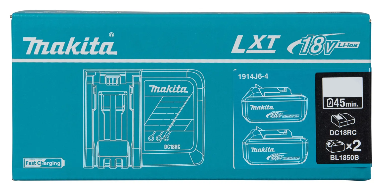 AKUDE JA LAADIJA KOMPLEKT MAKITA POWERPACK 18V 2X5,0AH
