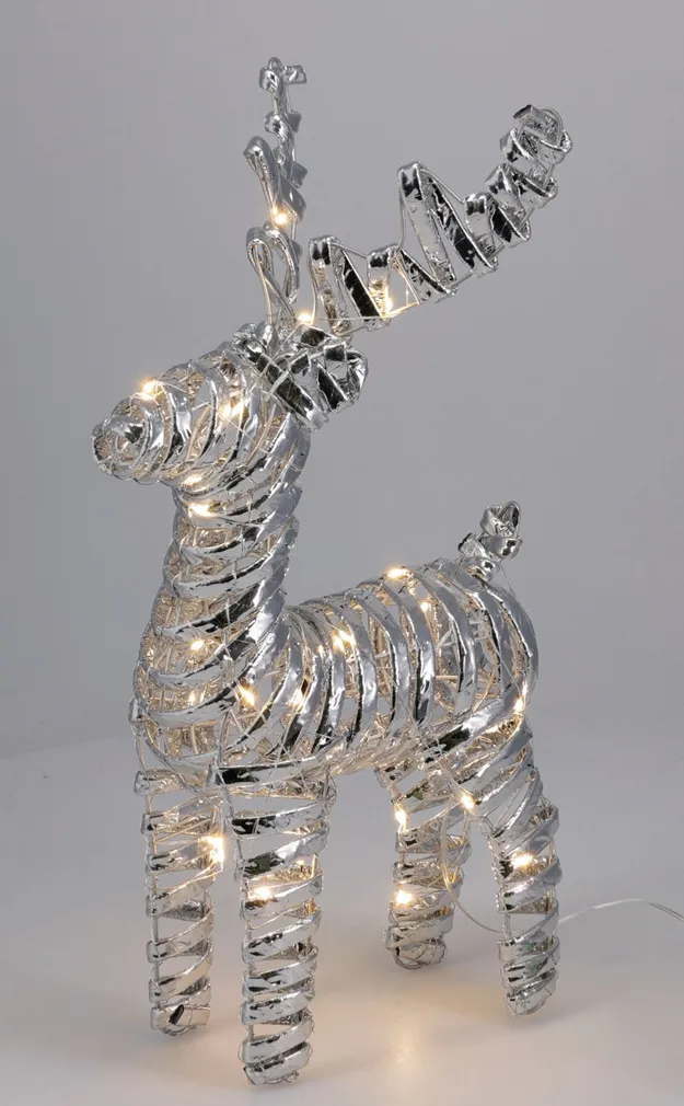 JÕLUKUJU PÕDER 25LED, IP20, 34CM HÕBEDANE