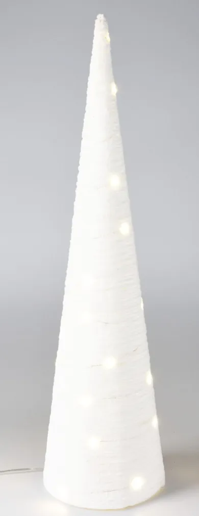 JÕULUKUJU KOONUS 30LED IP20, 60CM, VALGE