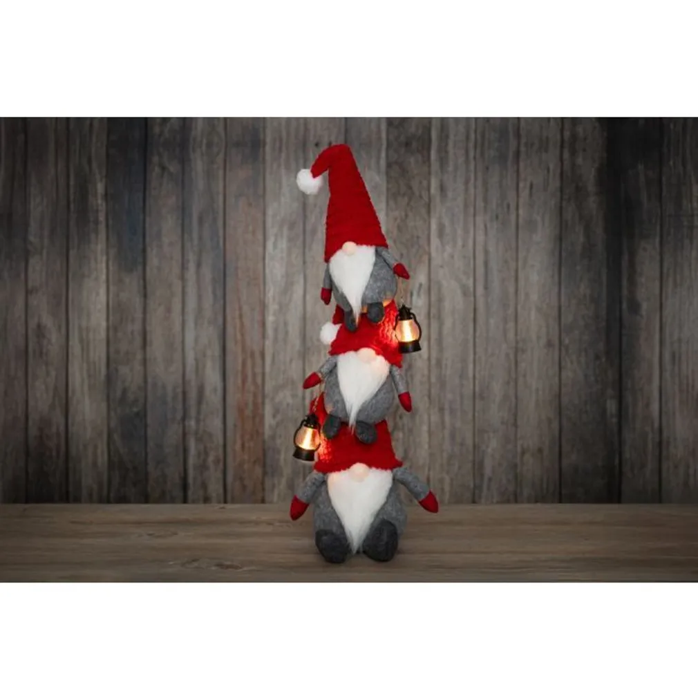 PÄKAPIKUTORN WINTERIA LED TULEDEGA 91CM PUNANE