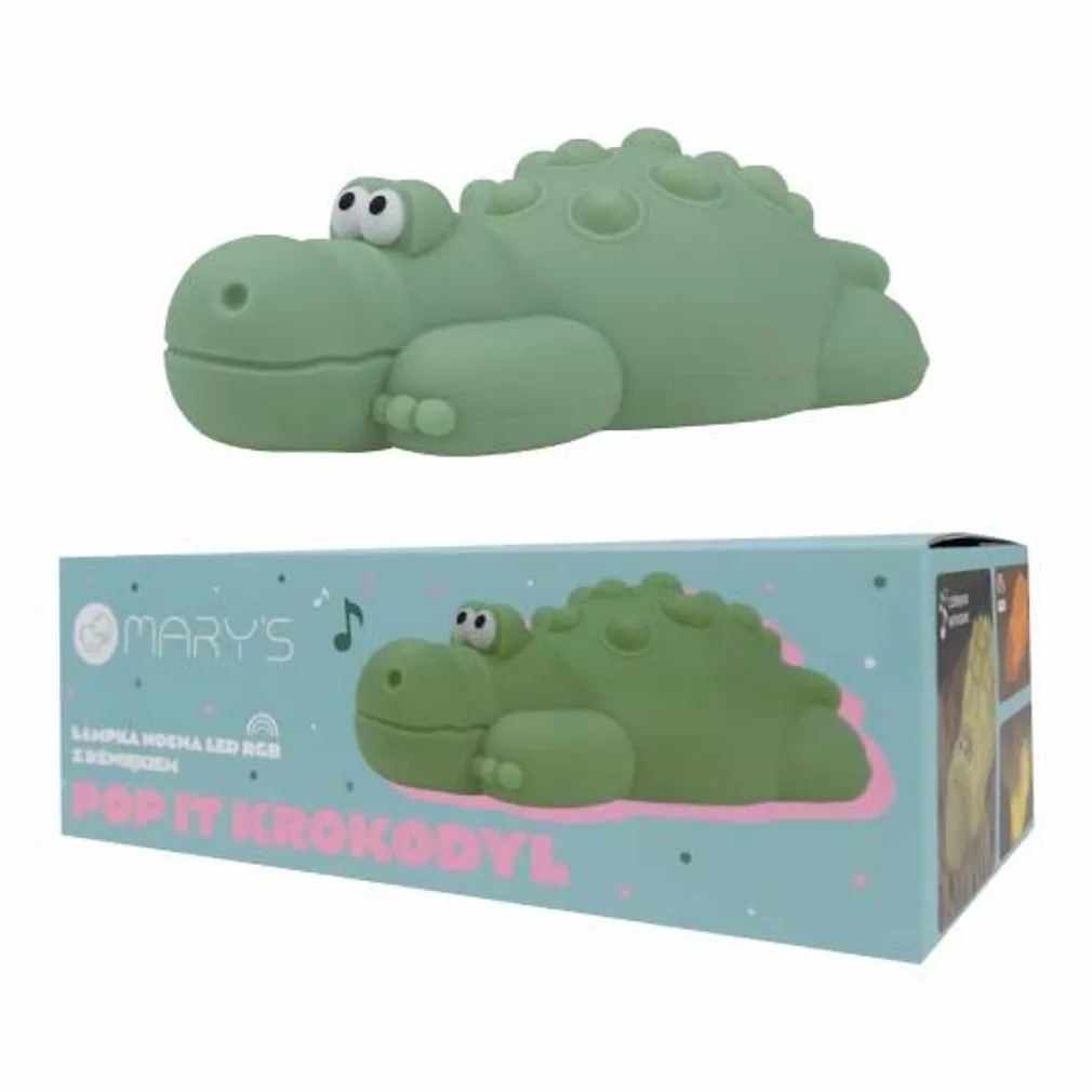 LED ÖÖLAMP ECOLIGHT MARY'S KROKODILL HELIGA