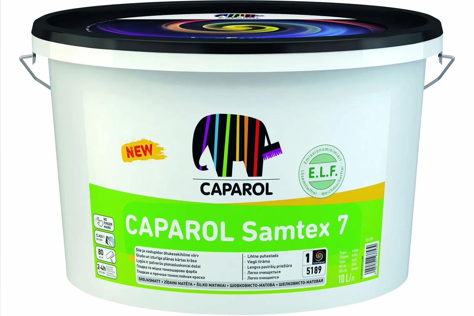 SISEVÄRV CAPAROL SAMTEX 7 ELF B1, 2,5L