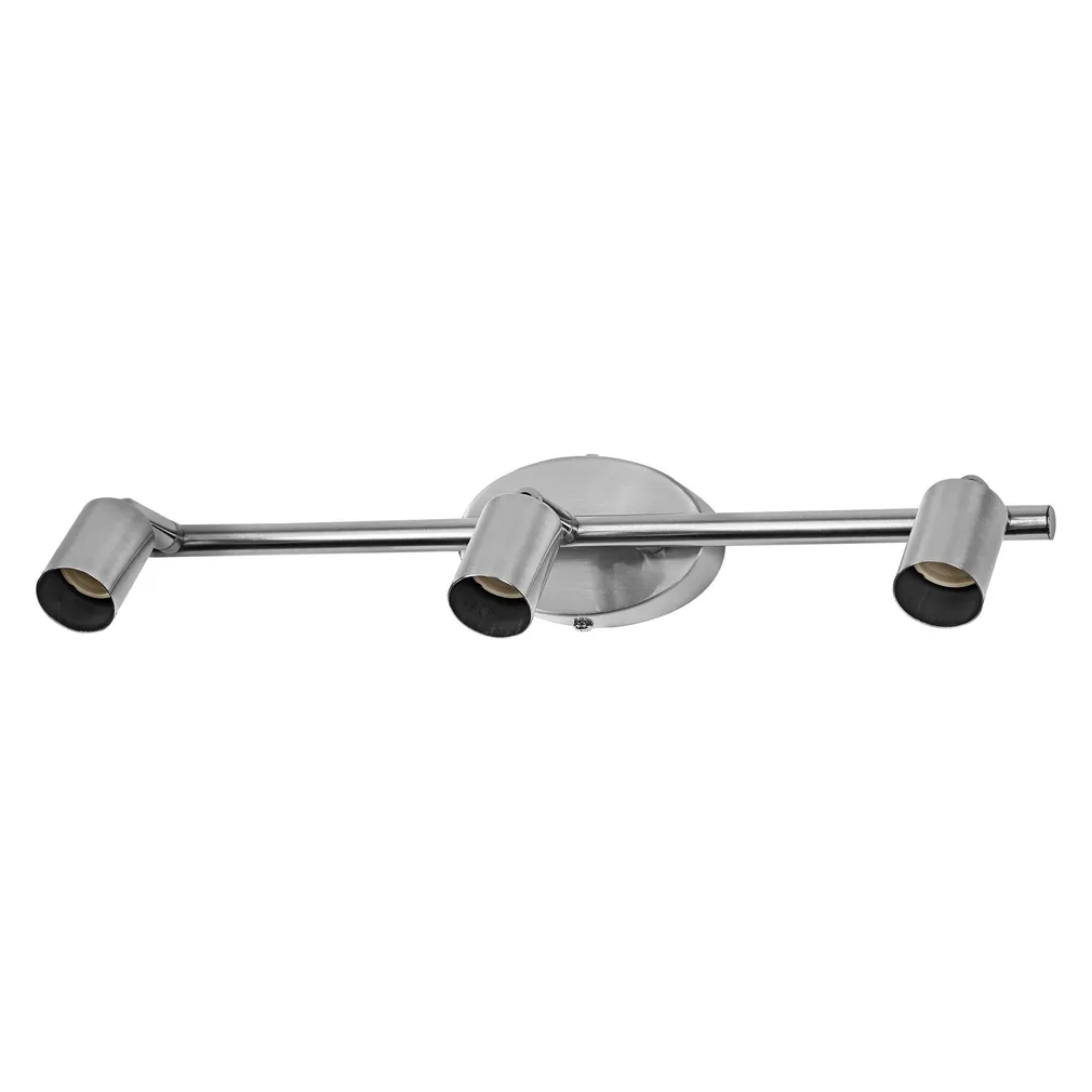 KOHTVALGUSTI OSRAM LED CYLINDER 3XGU10 HARJATUD NIKKEL