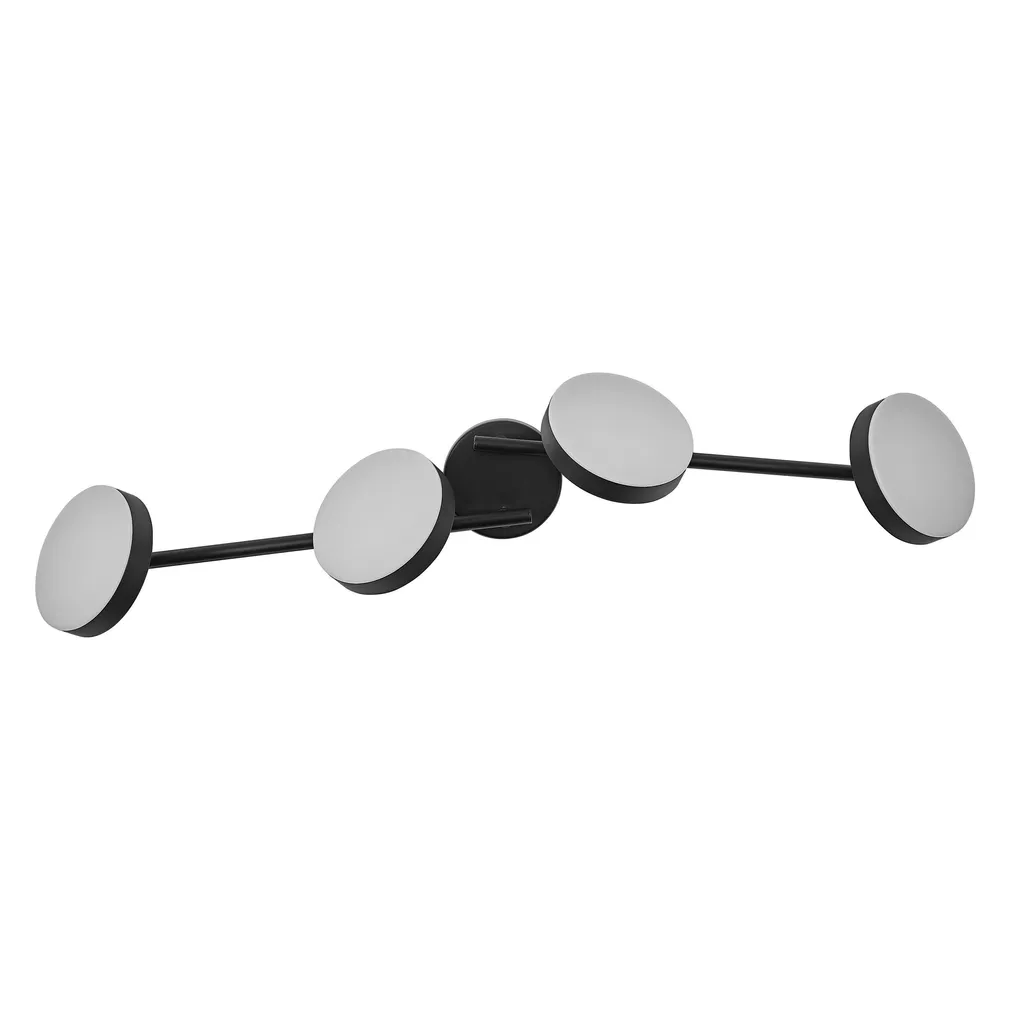 KOHTVALGUSTI OSRAM LED MOON 4X21W MUST