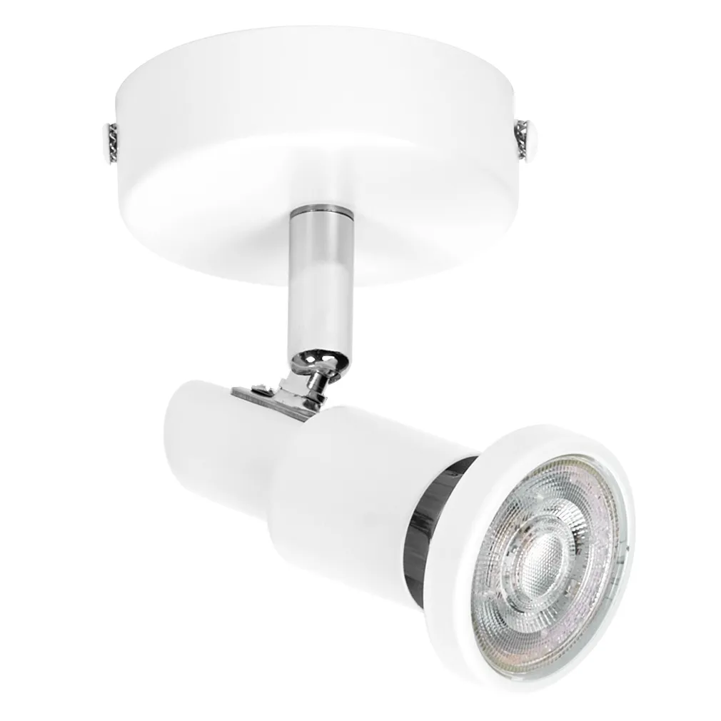 KOHTVALGUSTI OSRAM LED GU10 1X3,4W HÄMARDATAV VALGE