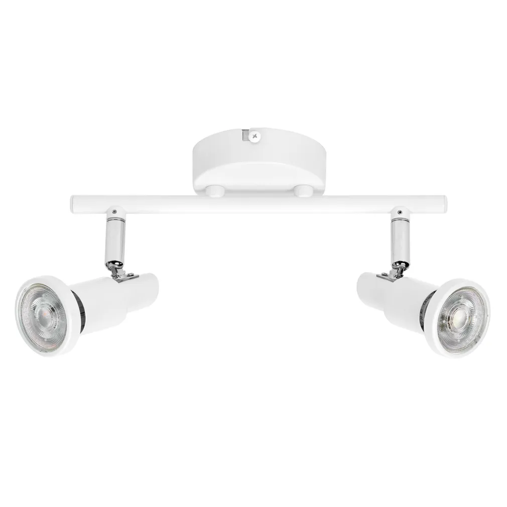 KOHTVALGUSTI OSRAM LED GU10 2X3,4W HÄMARDATAV VALGE