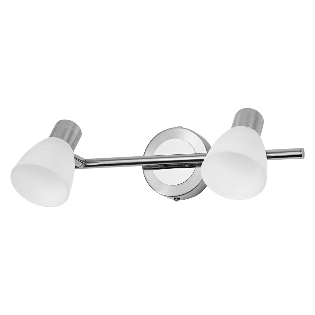 KOHTVALGUSTI OSRAM LED VASE 2XG9 HARJATUD NIKKEL