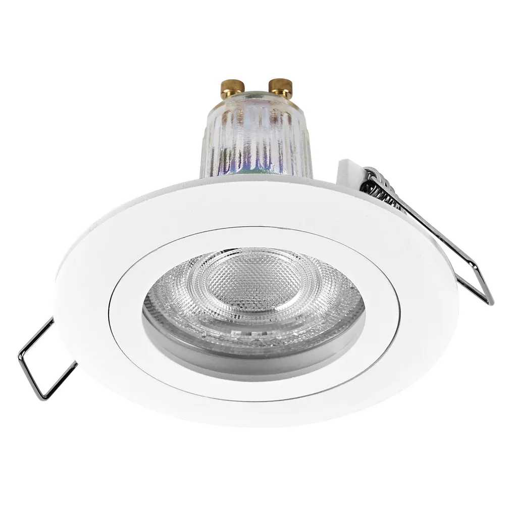 KOHTVALGUSTI LED SÜVISTATAV CLICK GU10 4,5W VALGE