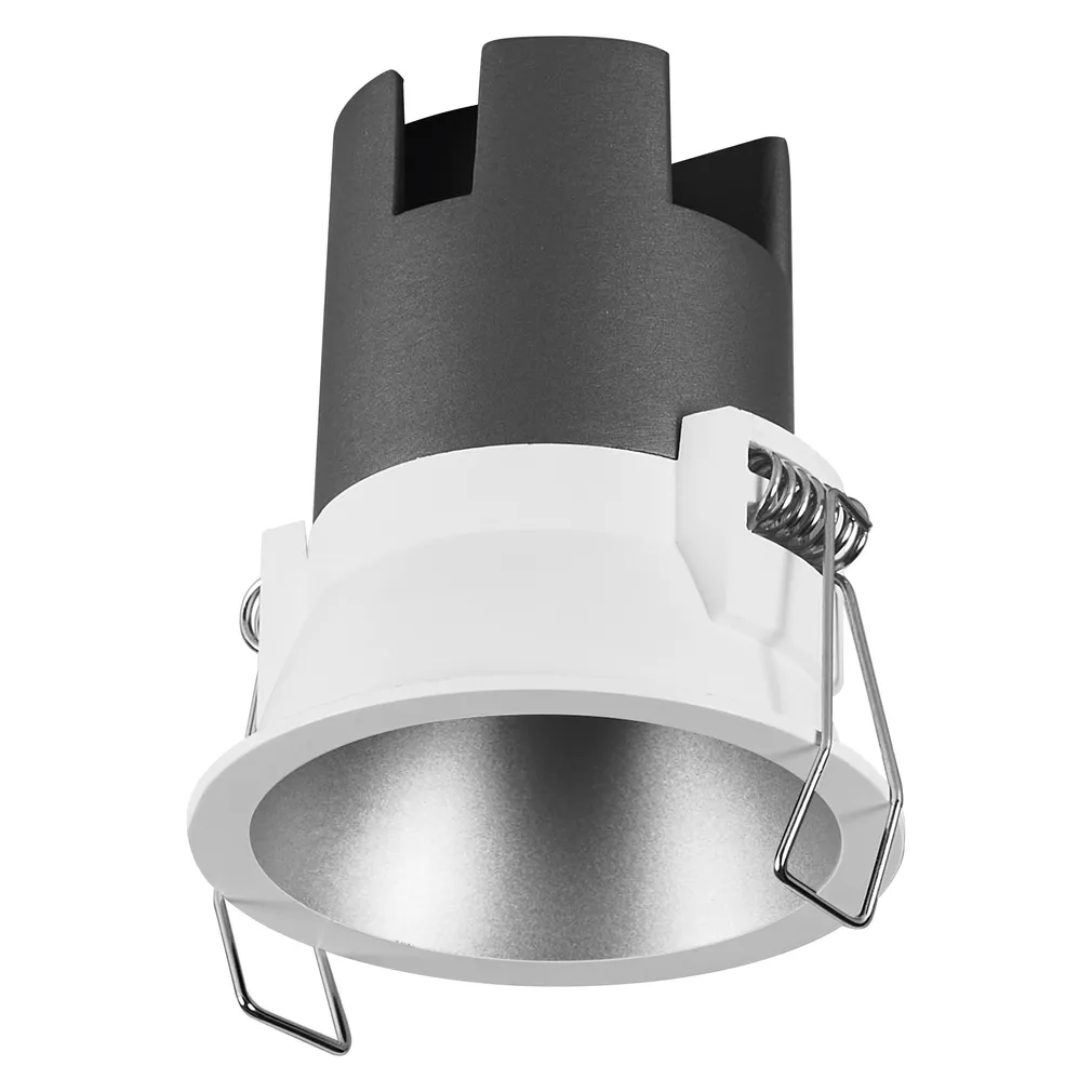 KOHTVALGUSTI LED SÜVISTATAV TWIST 70MM 5W VALGE/HÕBE