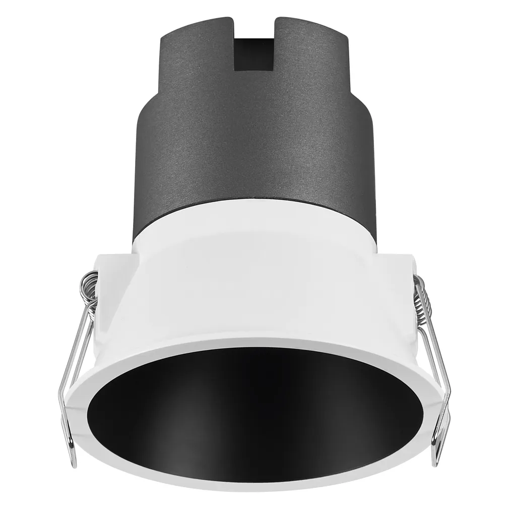 KOHTVALGUSTI LED SÜVISTATAV TWIST 93MM 5W VALGE/MUST