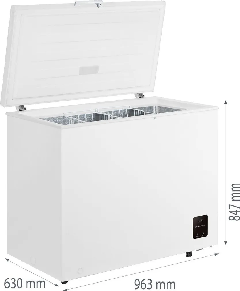 SÜGAVKÜLMIK GORENJE FH25EAW ERALDISEISEV 84,7CM VALGE